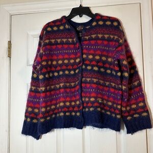 Vintage Genoa Button Down Cardigan. Size M